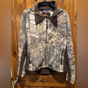 Gamewinner Women’s Camoflauge Fleece Half-Zip